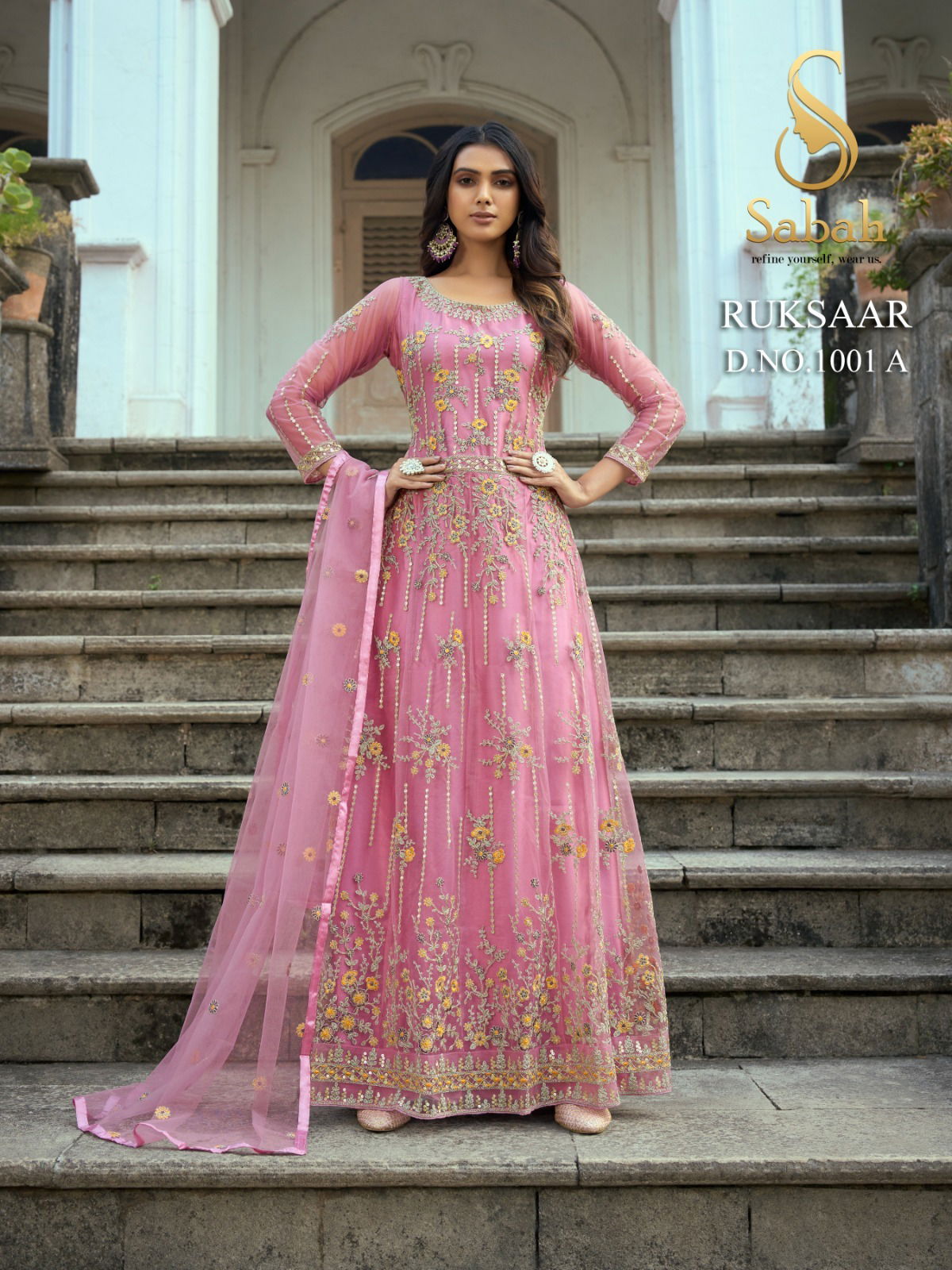 Ruksaar By Fk Heavy Net Wedding Salwar Suits Catalog